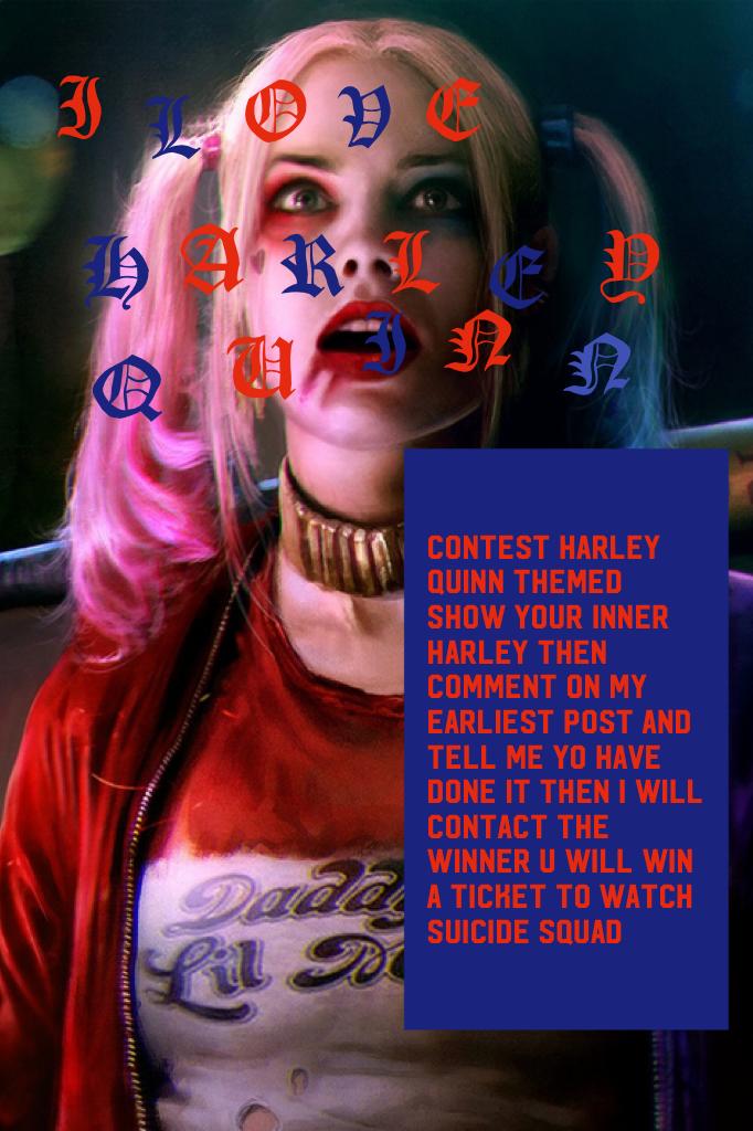 Harley Quinn contest 