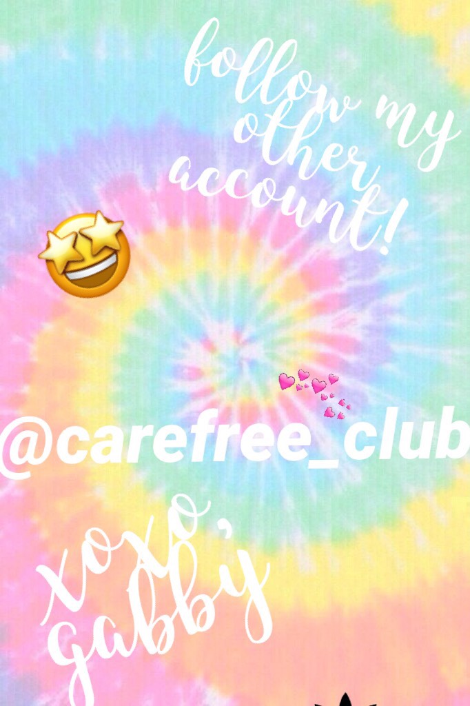 haven’t been on here in a while, sorry! @carefree_club is my new account! xxx