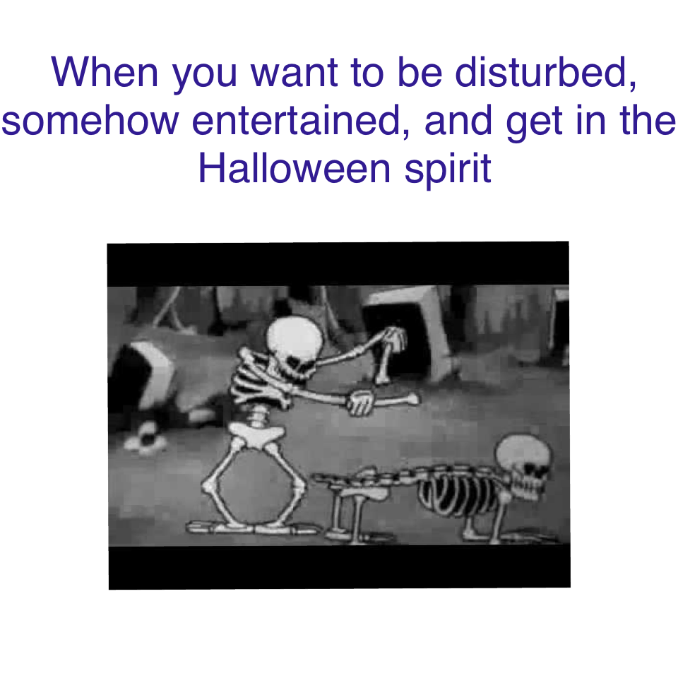 ♪spooky scary skeletons♪