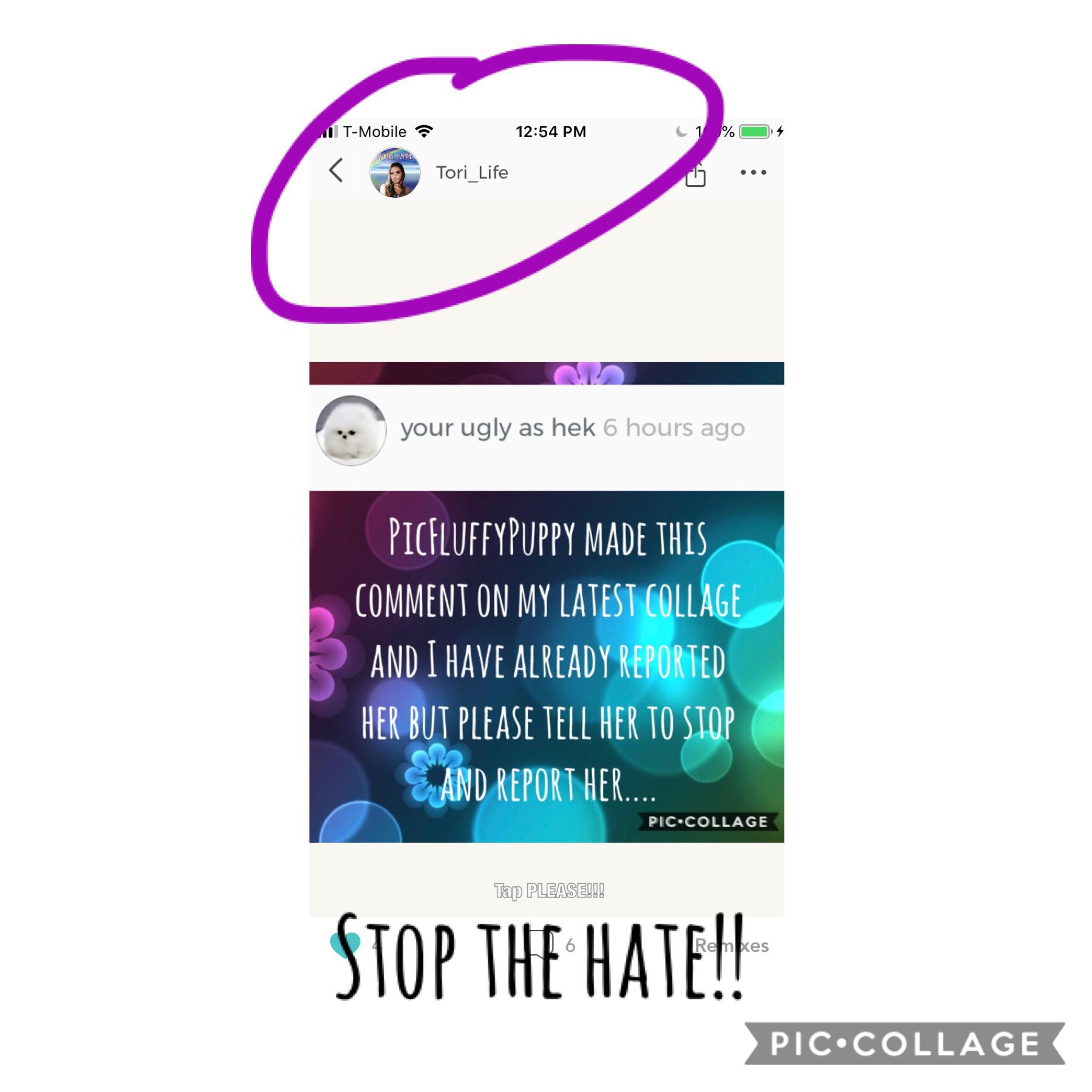 Stop the hate 