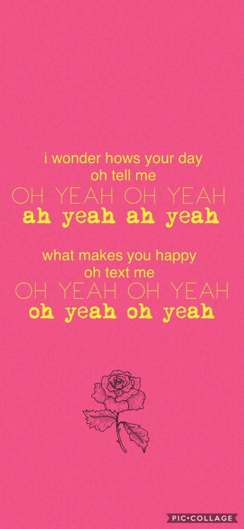 It’s kinda blank but this is my lock screen - Boy With Luv lyrics 💜💜 Y’all, fav song with Persona?