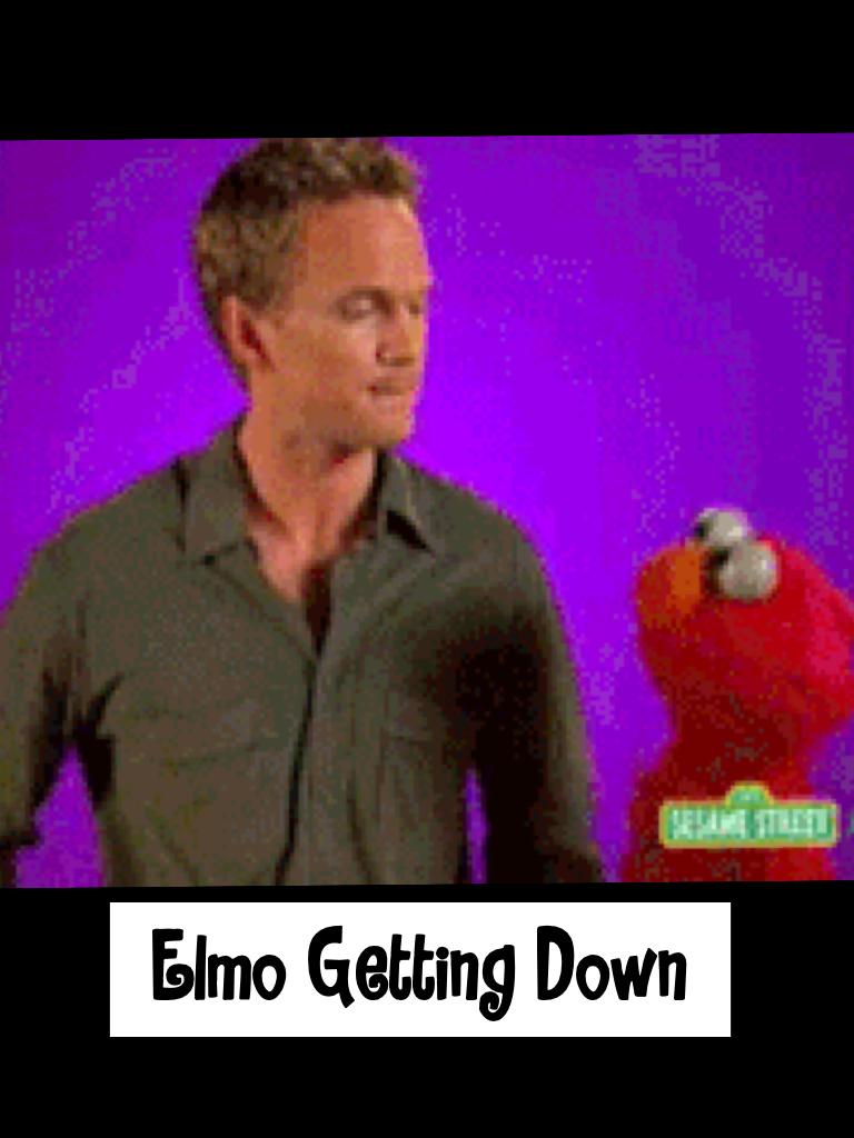 Elmo Getting Down
