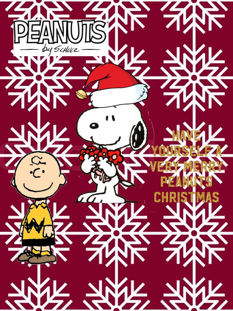 Have yourself a very merry peanuts Christmas 