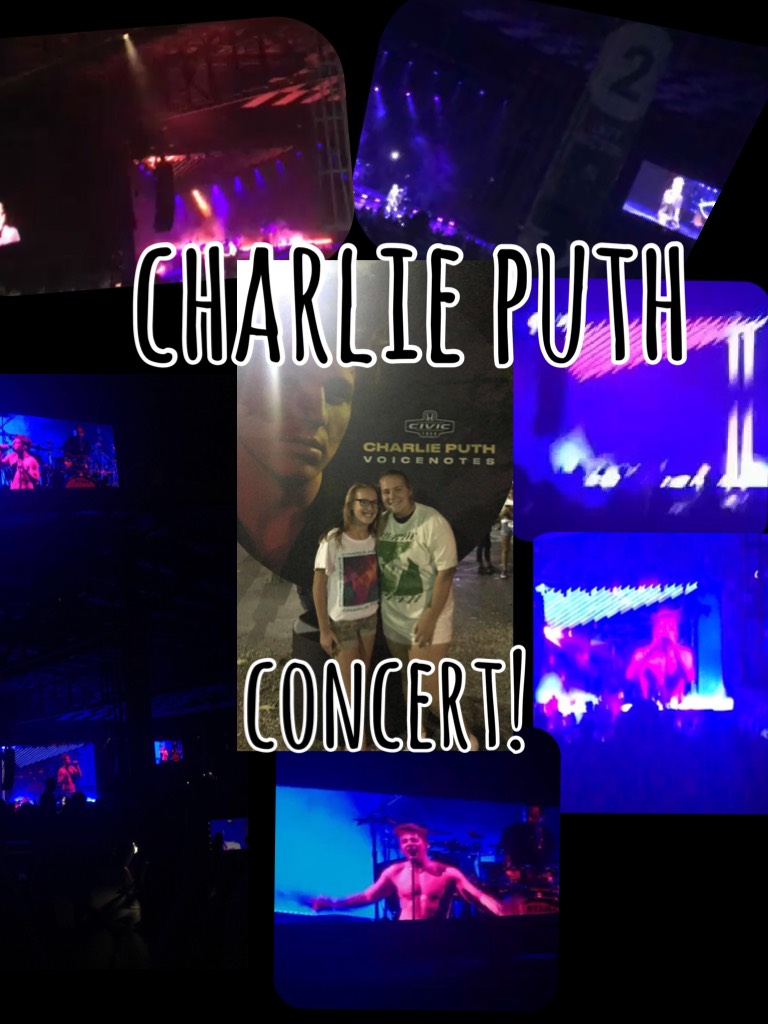 GUYS!!!!!!!!!!!!!! LAST NIGHT I HAD THE BEST FREAKIN’ TIME IN MY WHOLE ENTIRE LIFEEEEEEEEEE! I SAW 2 OF MY FAVORTIE SINGERS IN THE SAME NIGHT! AWESOME HAILEE STEINFELD OPENED AND IT WAS CHARLIE PUTH’S CONCERTTTTTT! I MIGHT CRYYYYYYYYY! IT WAS SOOOOOOOOOOO