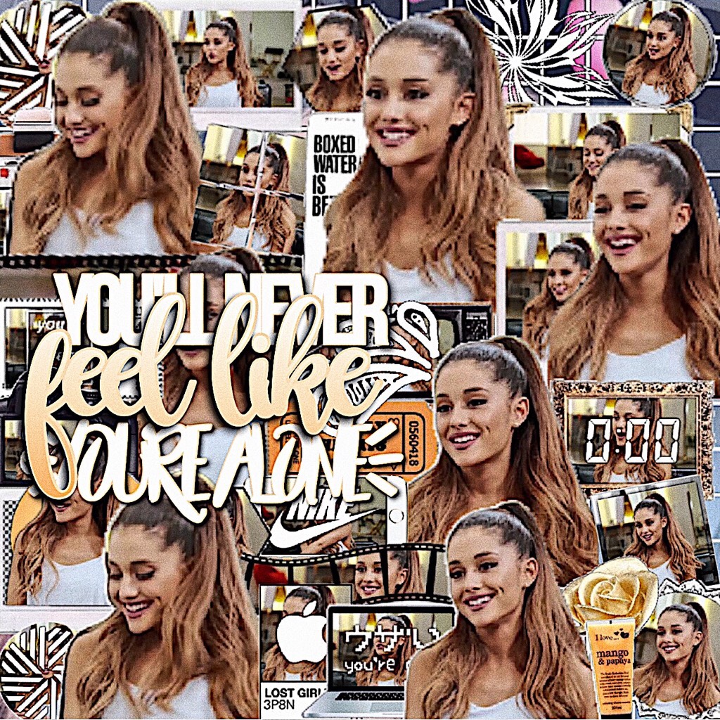 tap!

e w. this edit is disgusting okay. um how are y'all????? HAHA MY BIRTHDAY'S TOMORROW WHOOP WHOOP!

qotd: fav ari song
aotd: just a little bit of your heart 💗