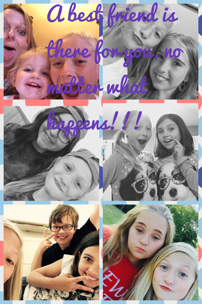 Here is some of my besties!!! 
Make another collage of your BFF's!!! 