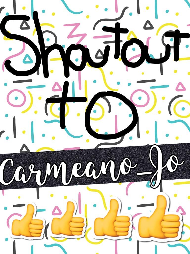 Shout out to Carmeano_Jo. Stay awesome!