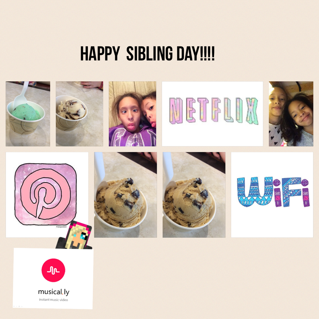 Happy  sibling day!!!!