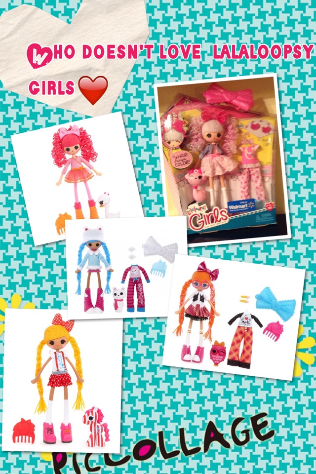 Who doesn't love  lalaloopsy girls❤️ 