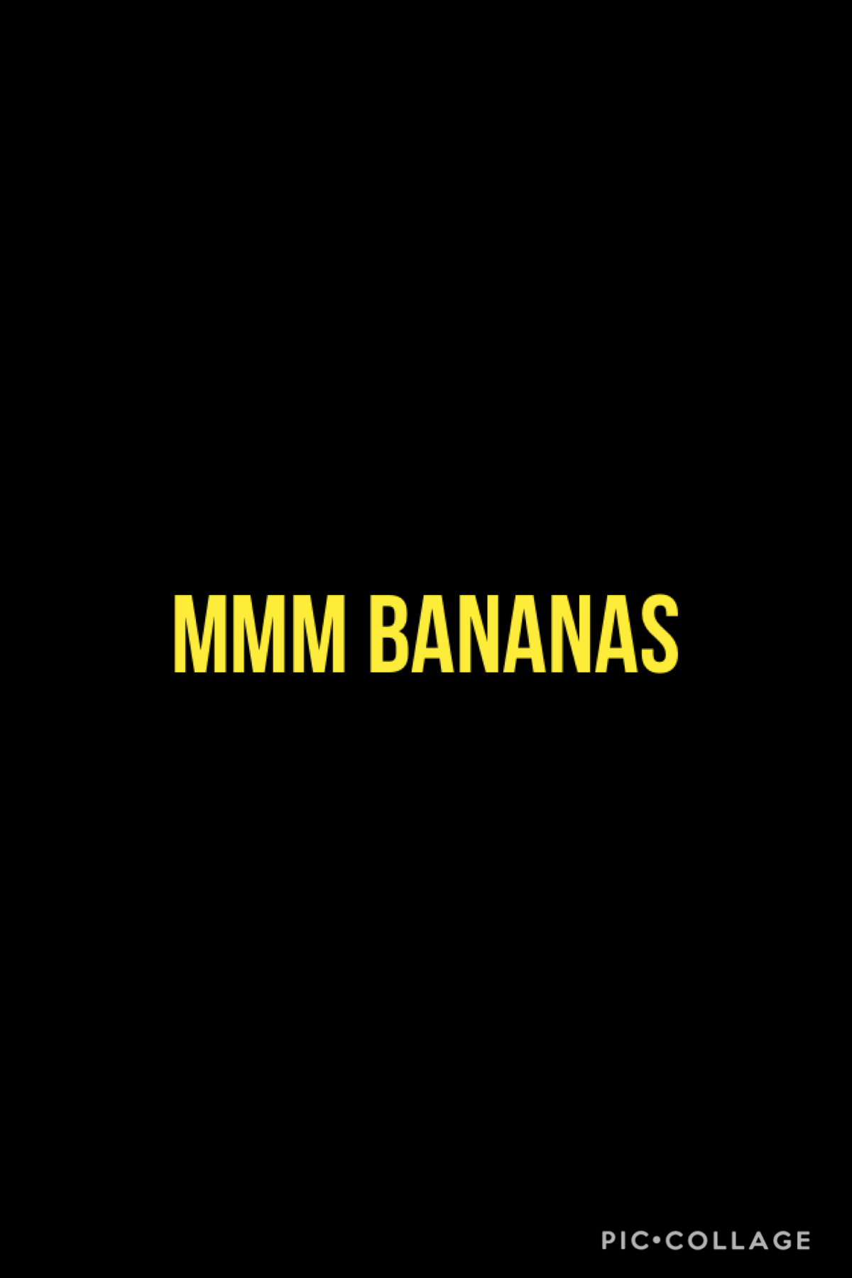 Craving Bananas...