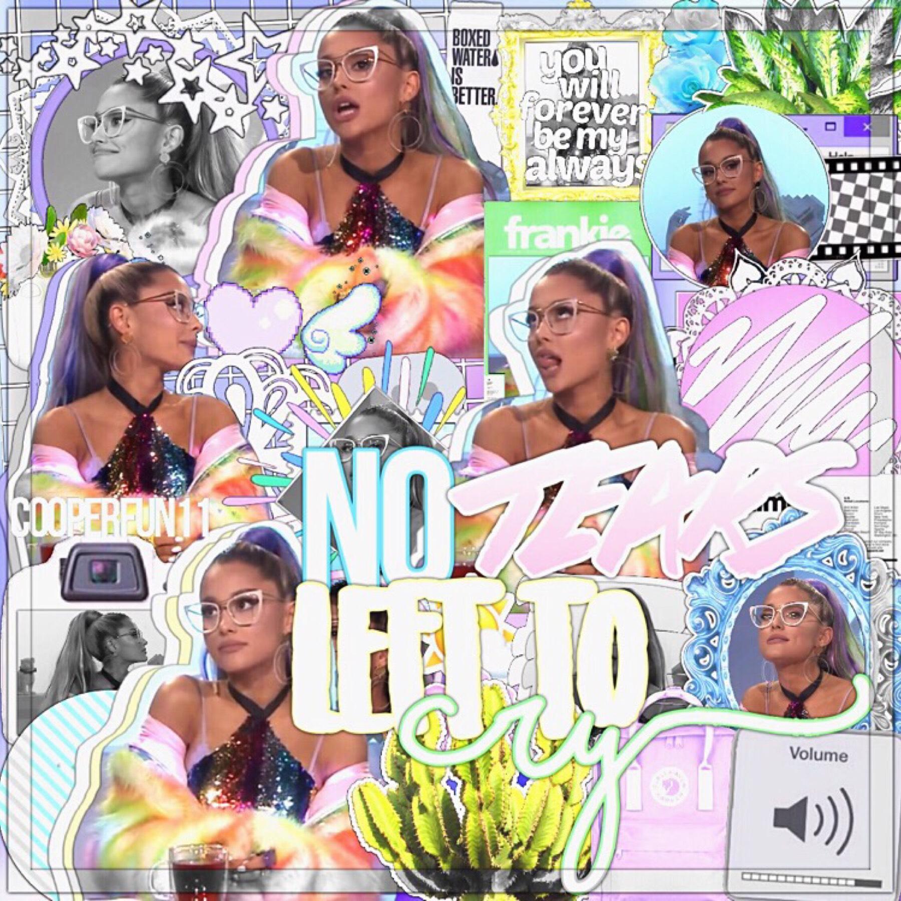 ✈️tap for me being active!✈️
🌷I’m sorry for being inactive. I needed a break for finals and to gather inspiration. Also I’m even on my tutorial account now?😂🌷
🌴QOTD: fave ari songs? AOTD: love me harder, be alright, let me love you, NTLTC🌴