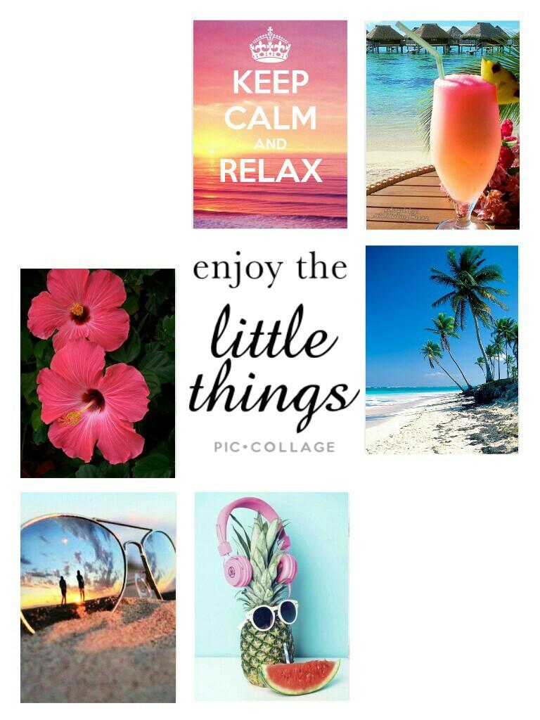 enjoy little things
