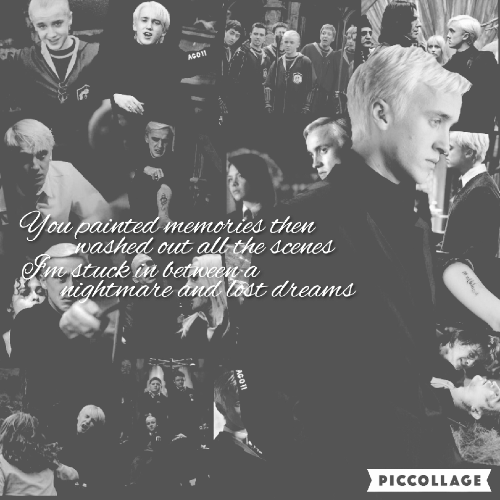 Draco Malfoy//Broken Home-5SOS This edit is pretty sad....come to think of it😔poor Draco never had a choice, did he?💔