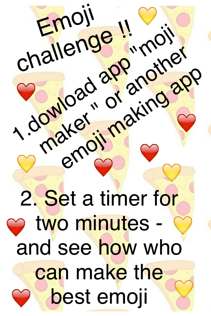 Emoji challenge !!