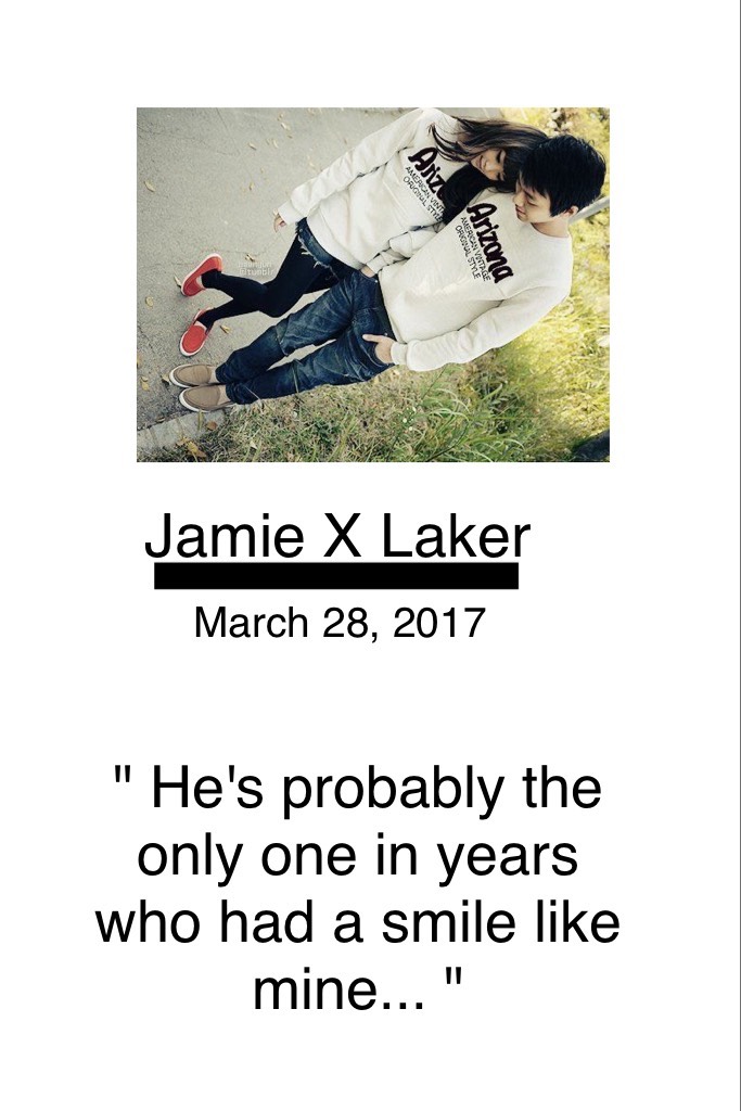 Jamie X Laker