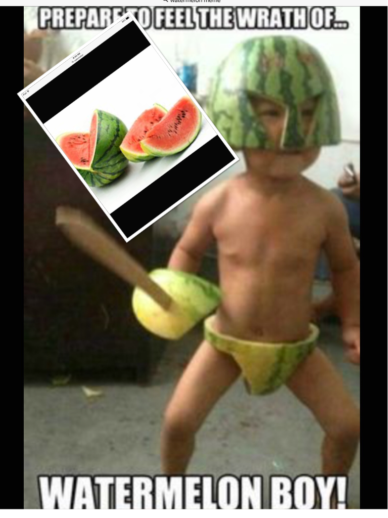 Watermelon boy