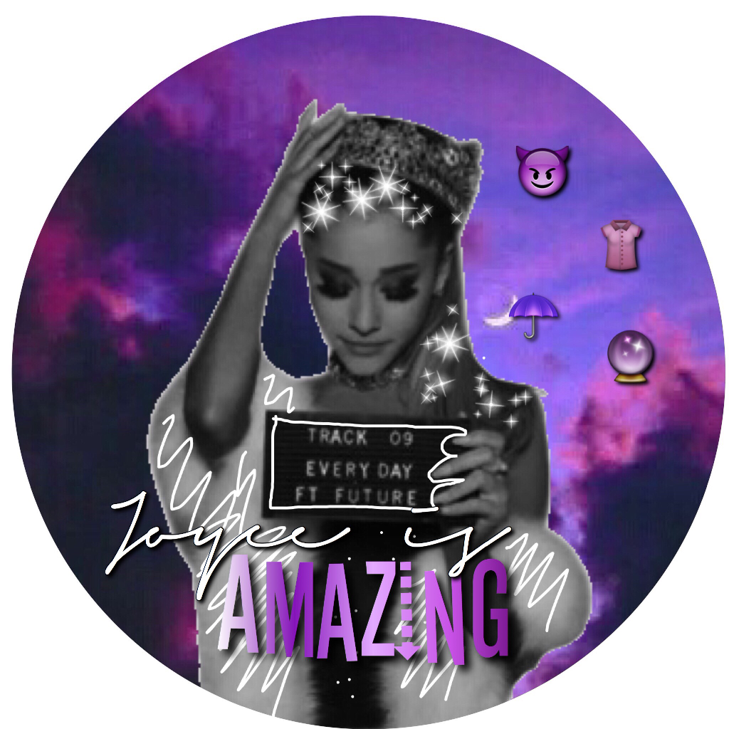 News!!! FOLLOW HER ACC RN 🤔🔮😈ALSO MADE THIS ICON FOR JOYCE! Use it if you want! And Also give Creds! ILYSMMM💩💦