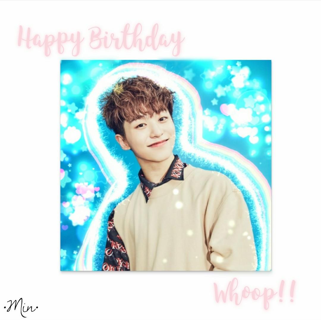 Happy birthday Whoop ❤️❤️❤️❤️ Ily ❤️❤️ Also lol u gotta invite me to ur wedding with Minseok 😂😂😂👌 Also editing the picture in this took wayyyy longer than intended but ok ig it looks fine 😅