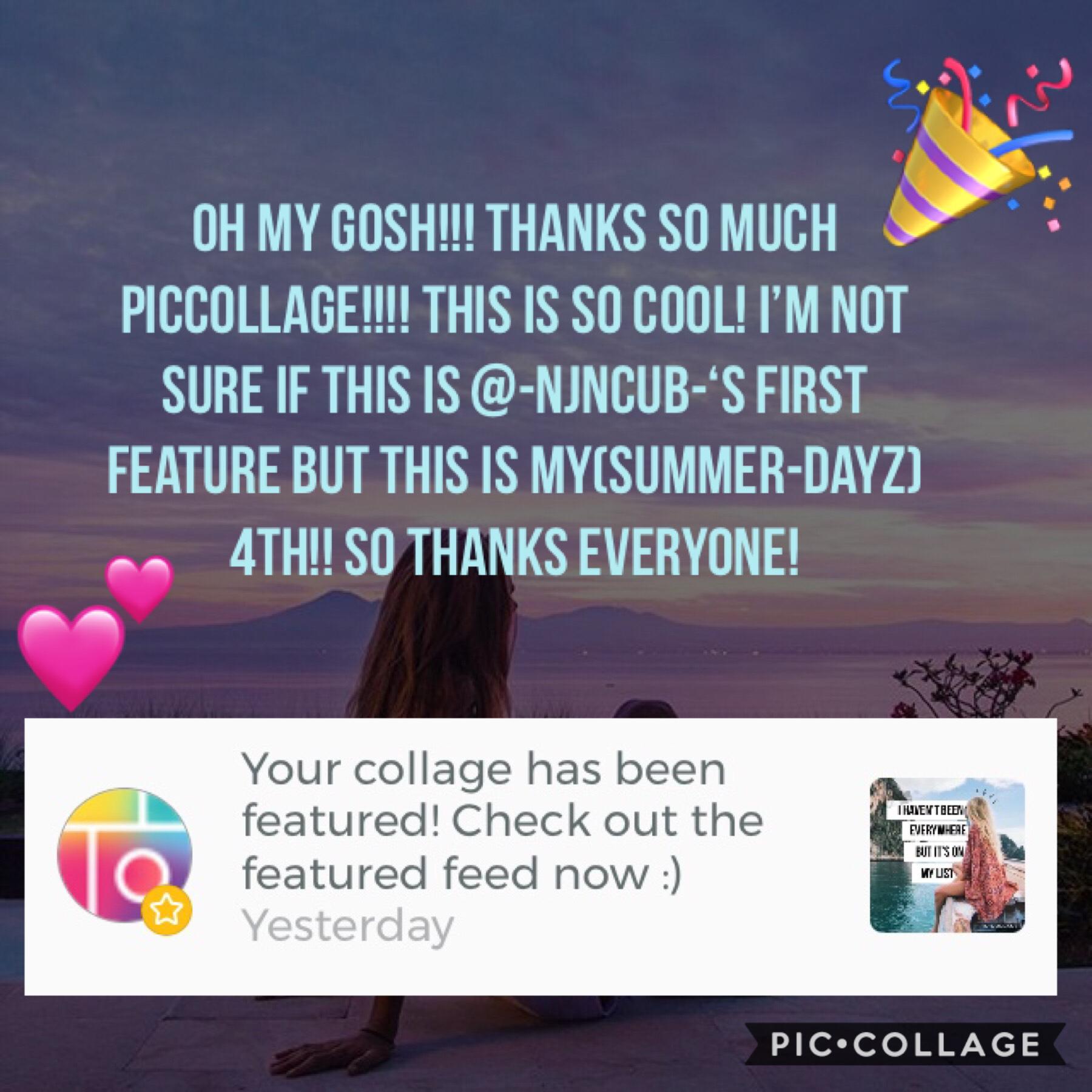 Thanks PicCollage!! This is amazing!! I’m sure NJNcub will be excited!!