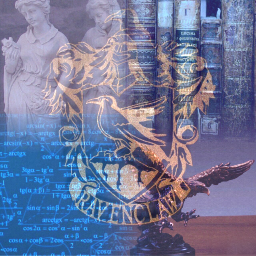 I got a lot of immediate responses for the first one, so I decided to do the series. This is Ravenclaw (obviously). 