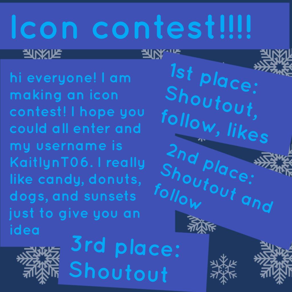Icon contest!!!!