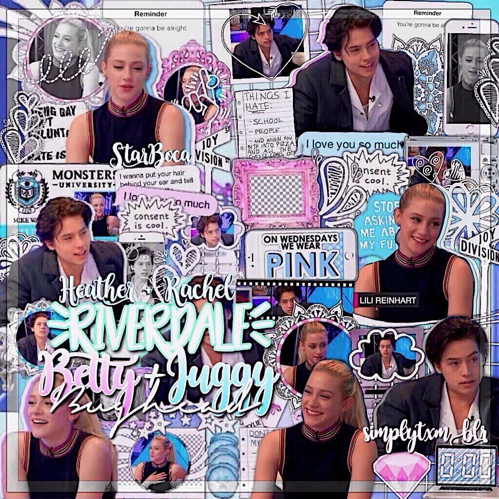 Riverdale collab with Heather aka simplytxmblr💖 anyone want to collab for pastel?