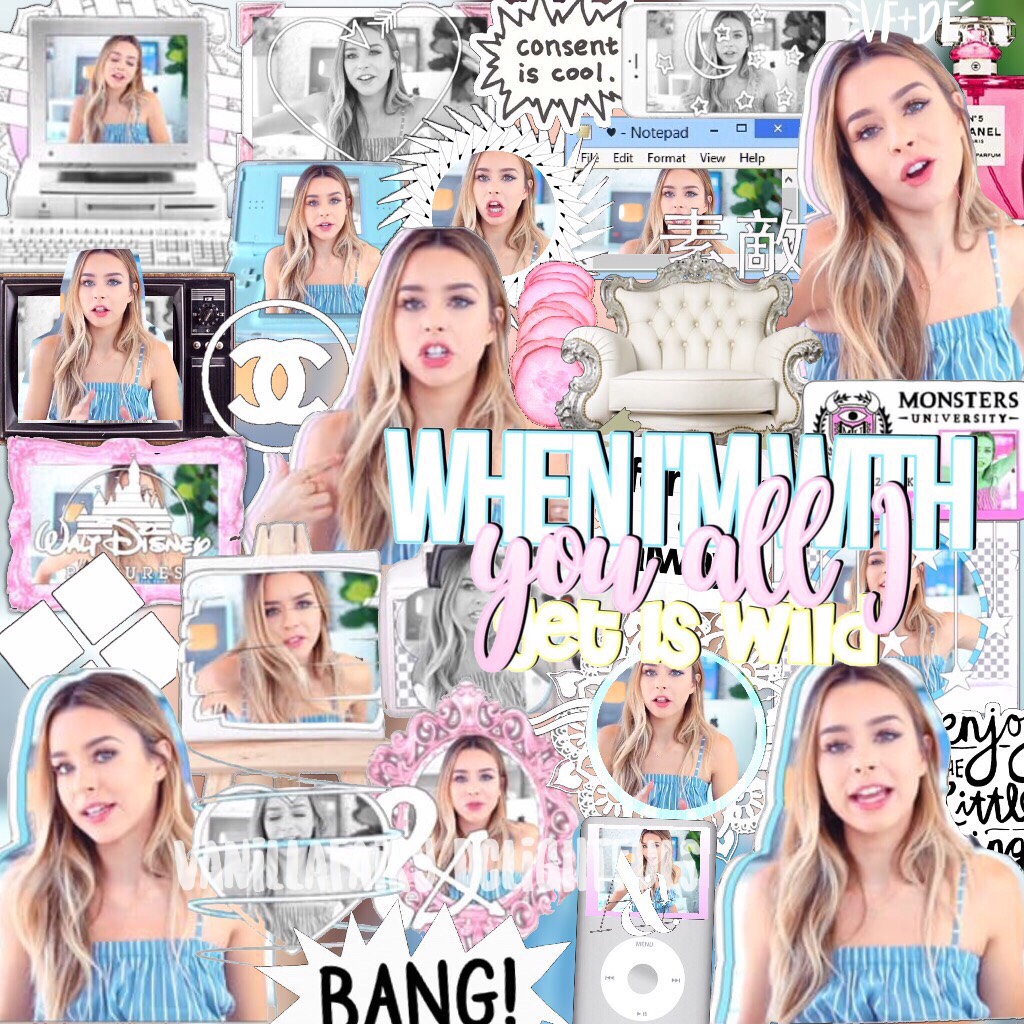 🙌🏼CLICKERSS
🌺hii! So I tried this new style that basically everyone is doing😂
😽CREDS TO @ebediting for the premades+text:)
🏹also I just love how the quality flopped on this:/😂