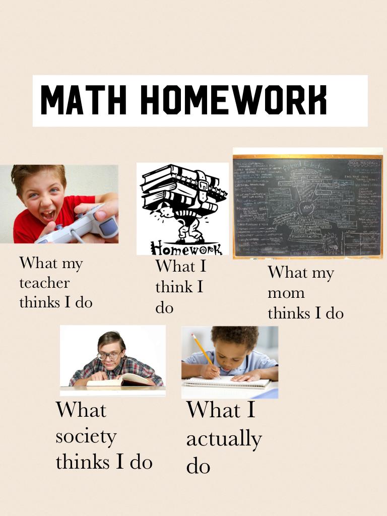 Math homework