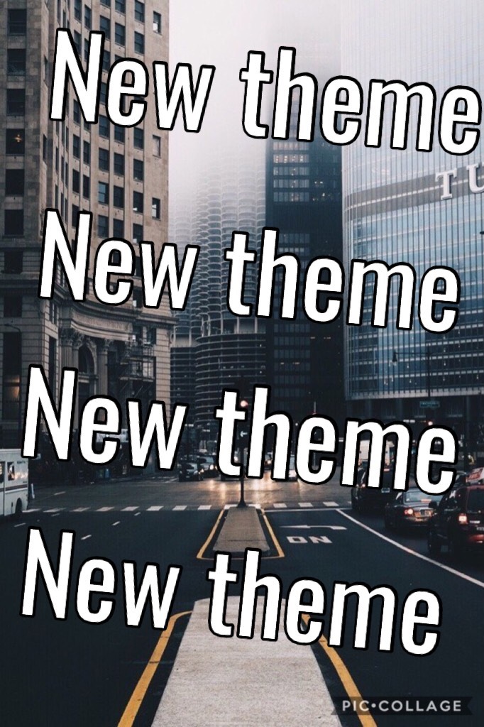 New theme!!!  In the city!