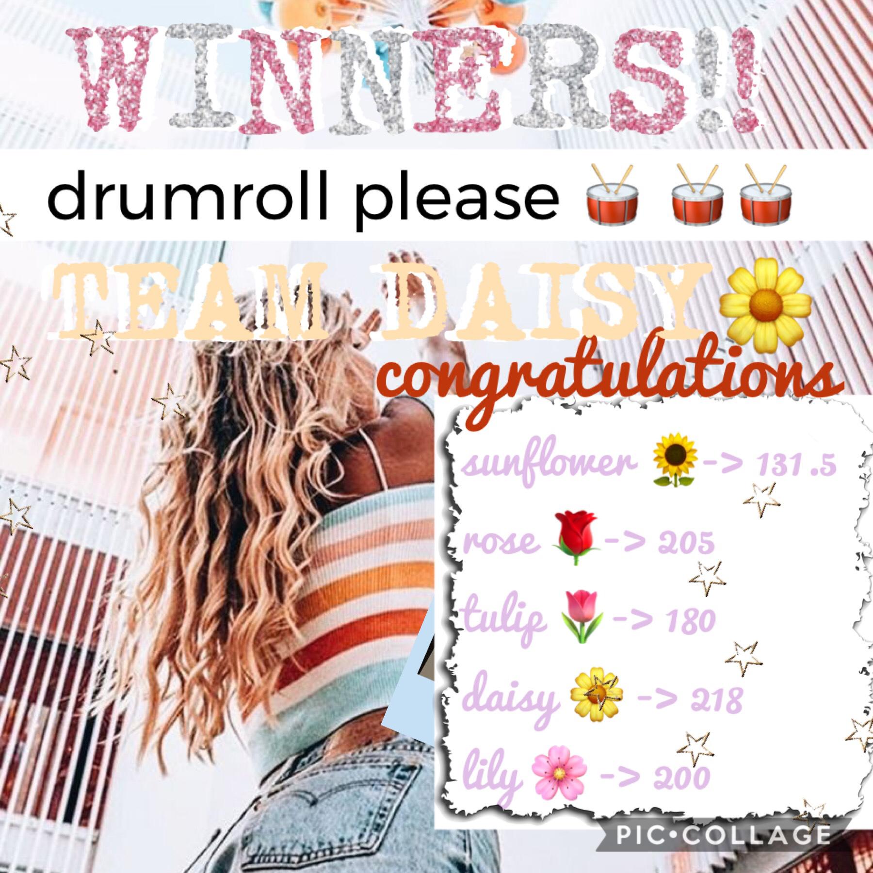 THE WINNER!! CONGRATULATIONS!! Please remix your prizes and we will hand our prizes asap❤️❤️