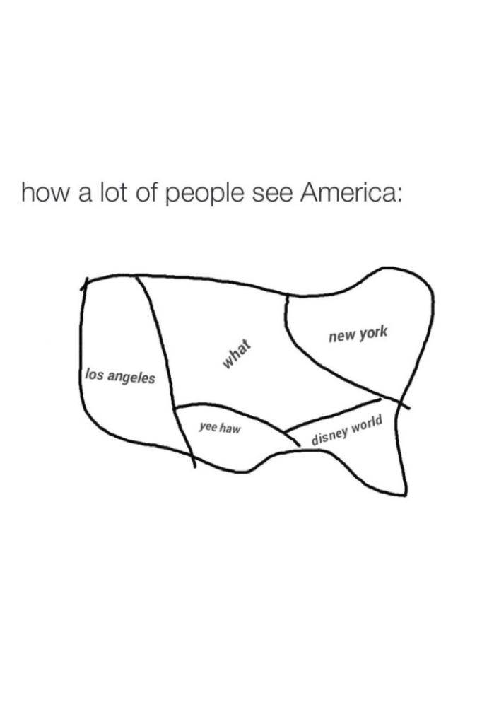 This is how I see America and I live here