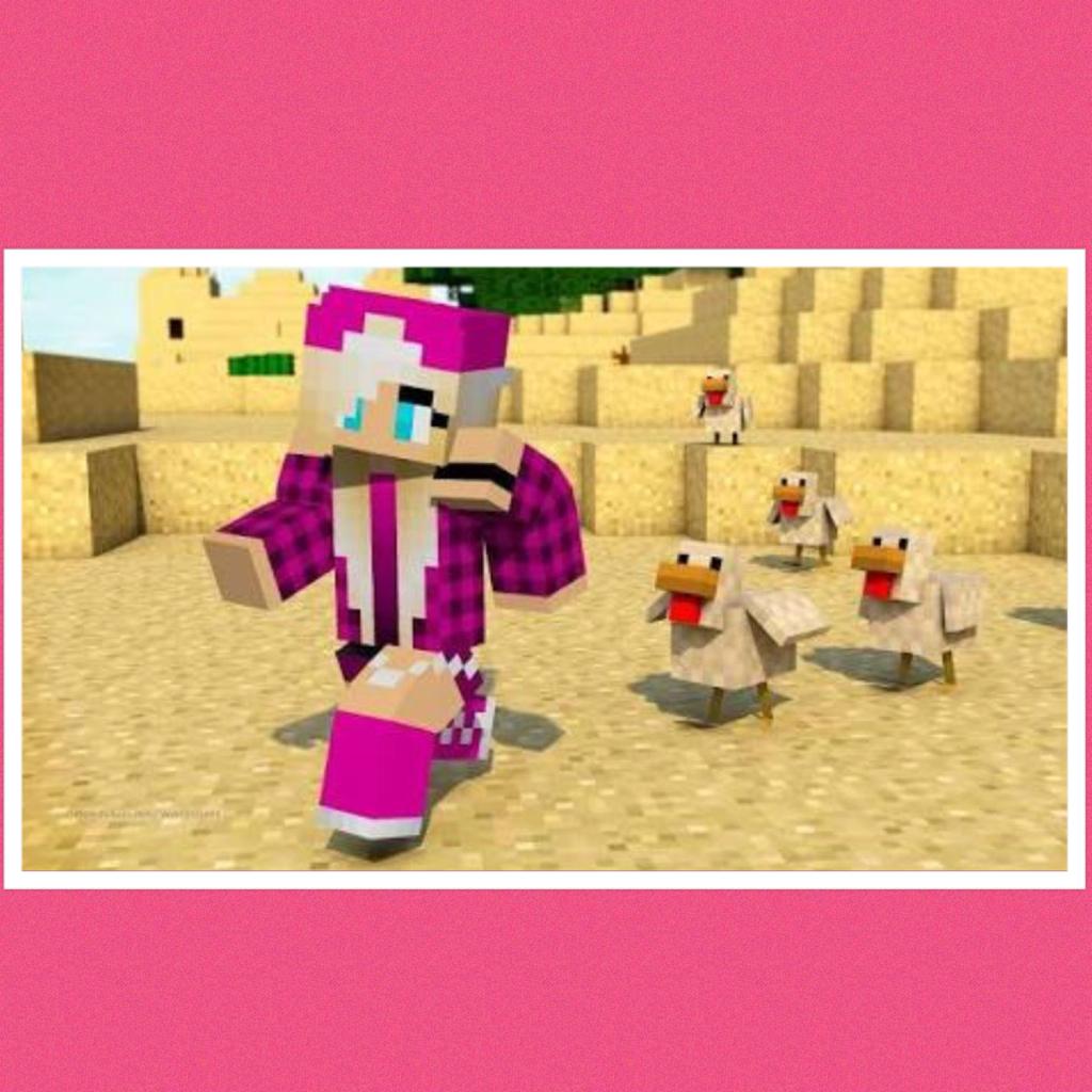 MCPE Wallpapers For Girls