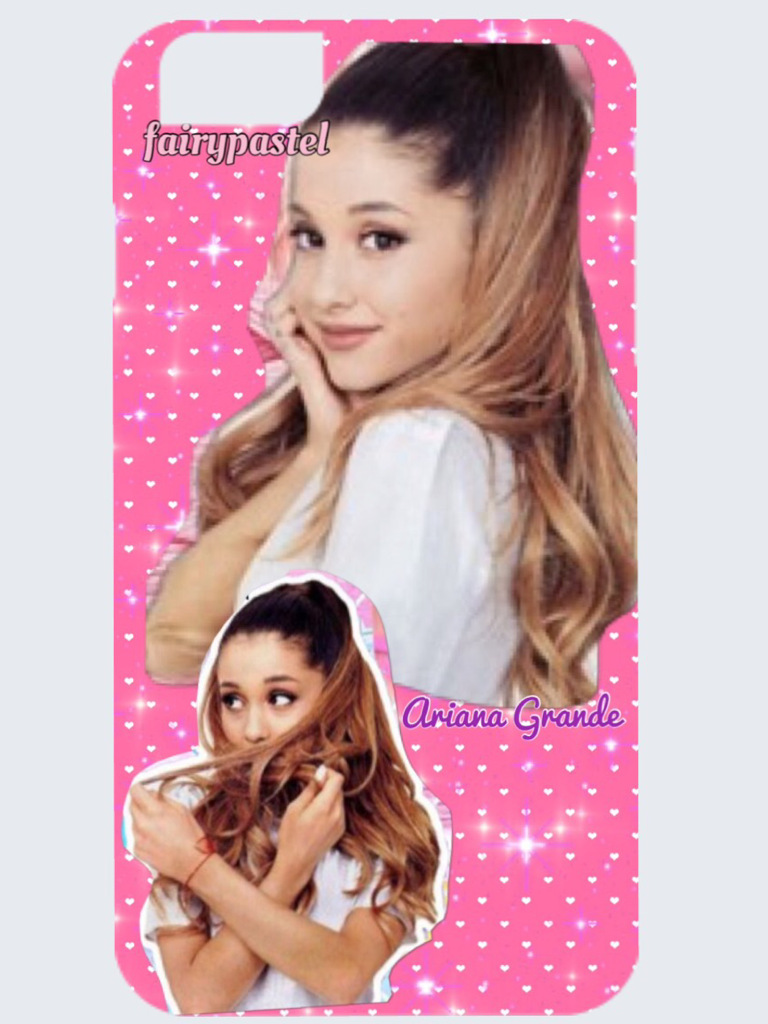 Super simple phone case featuring Ariana Grande, I have so little time, at least I'm posting.💖👑💕😍💎✨😘💓🦄🍀💞☺️🌹🌺