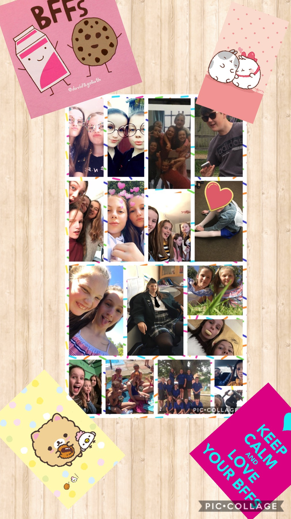 My bff collage 💖
