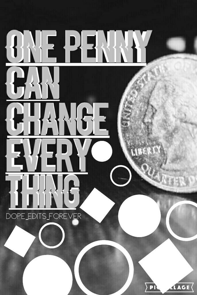 😂Click😂
Does anbody notice I put penny but the picture shows a quarter? yeah I know😂 anways I hope you guys like this.