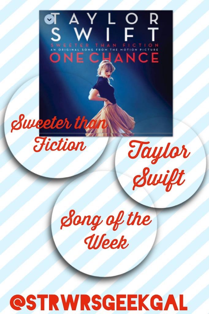 Tap for details
Album: Sweeter than Fiction(Single)
Artist: Taylor Swift
Song: Sweeter than Fiction