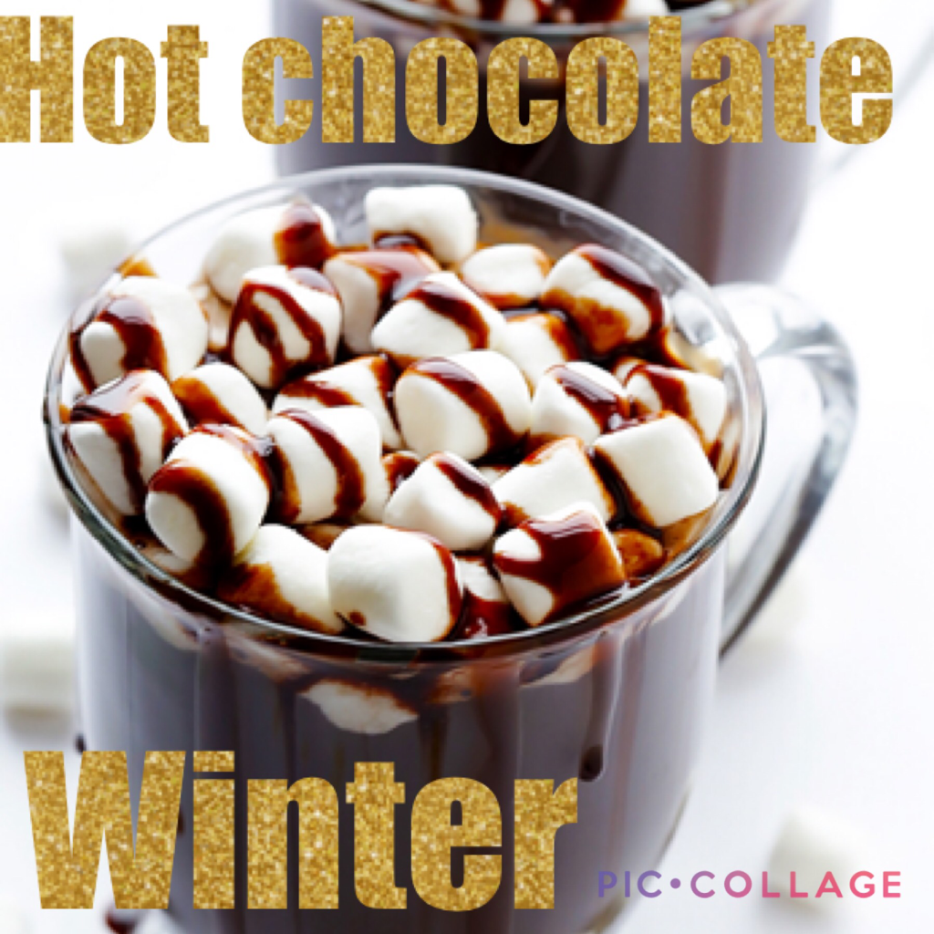 Winter is close it's time to start drinking HOT CHOCOLATE 🍫 
what do you have on your HKT CHOCOLATE 🍫 ? #winter 
