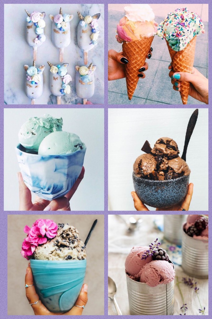Ice cream !!!💜