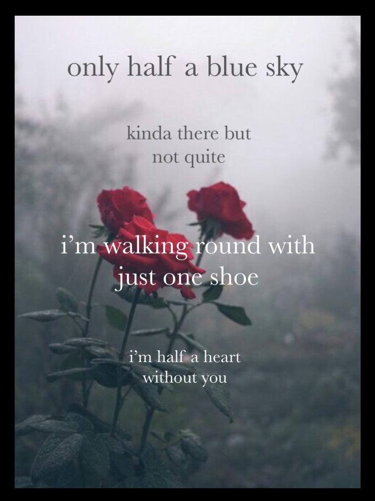 half a heart by one direction❤️
