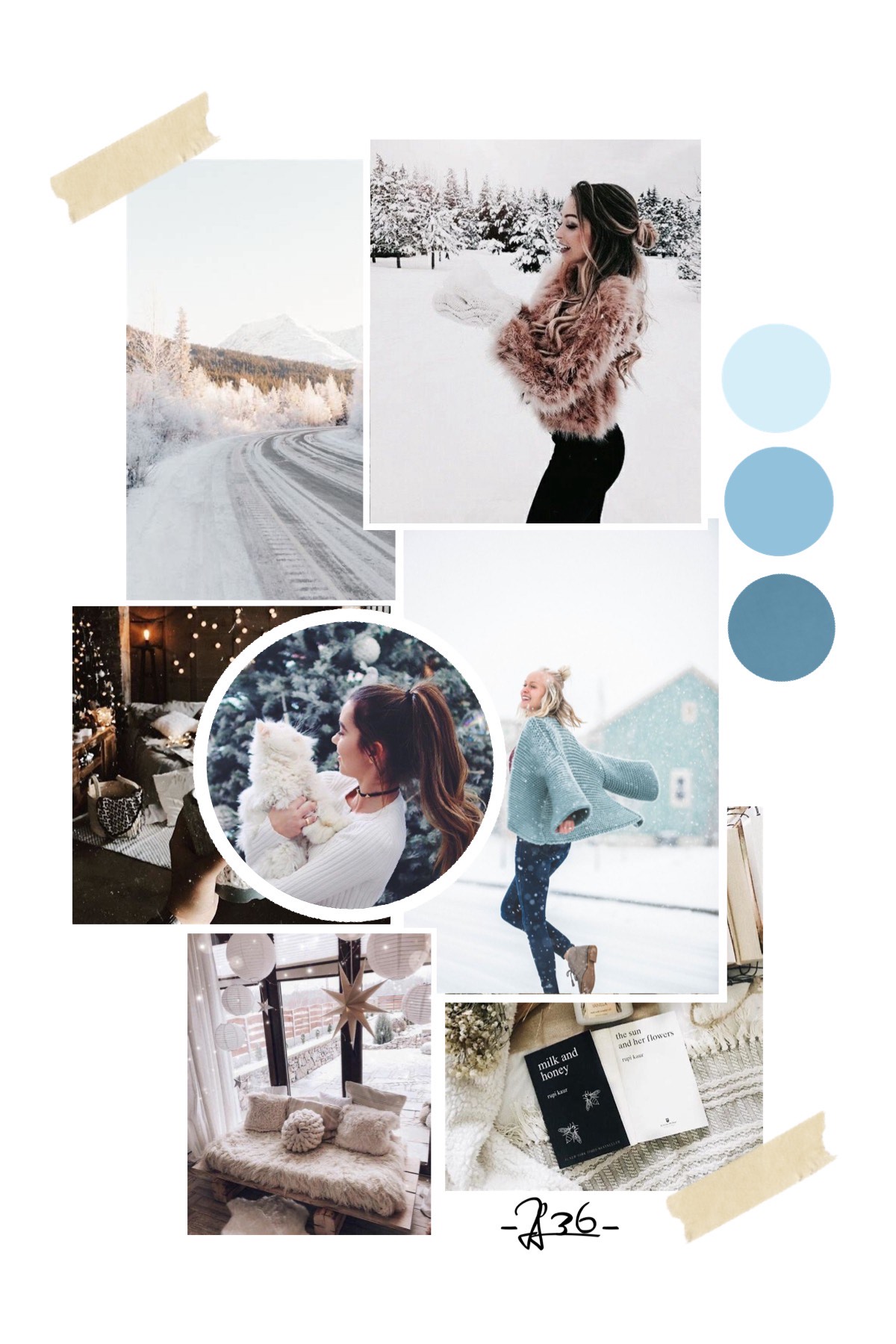 Winter collage!