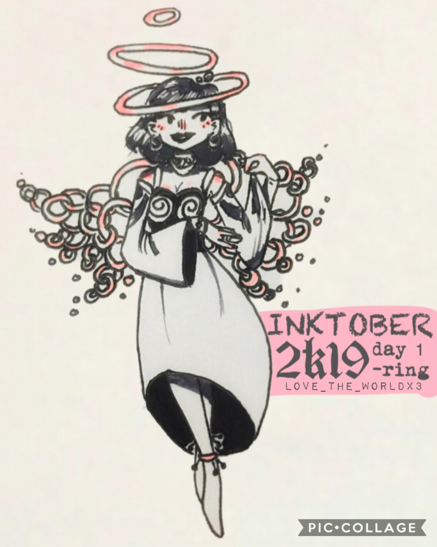 The inktober prompt list will be in the remixes~