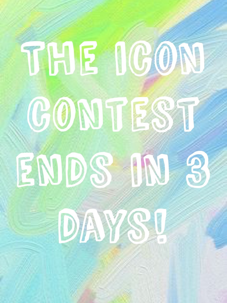 The icon contest ends in 3 days!