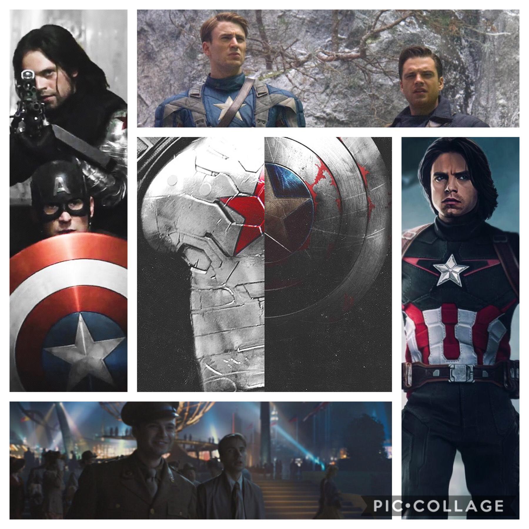                    🇺🇸🇺🇸🇺🇸
Made a whole bunch of MCU collages but I think this one’s my favorite❤️