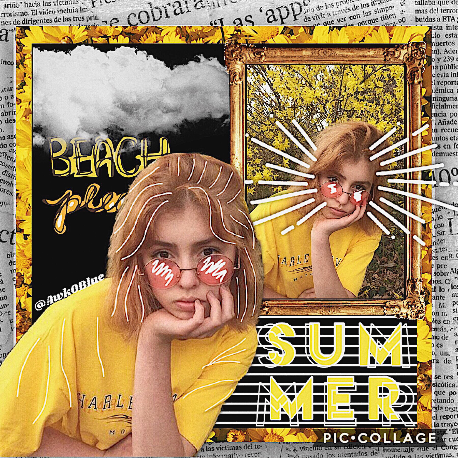💁‍♀️ t a p 💁‍♀️

It’s the final collage for my yellow themeee! I know I know I did like 12 collages for this theme but I had fun doing them. 

Ill end up posting my contest entries (there’s a lot) so I won’t be doing any collabs for the moment unless you 