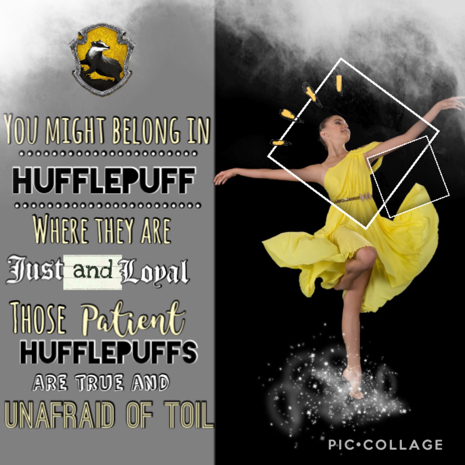 Entry into _whitedaisies_ games! ❤️ comment if u are in hufflepuff. I am! 