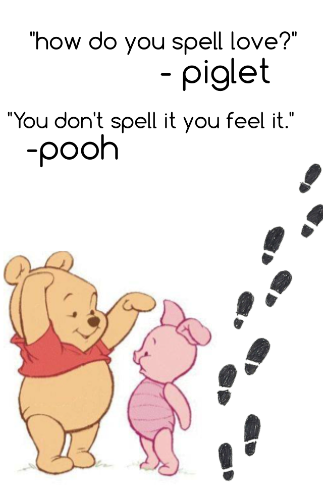 Pooh and Piglet forever