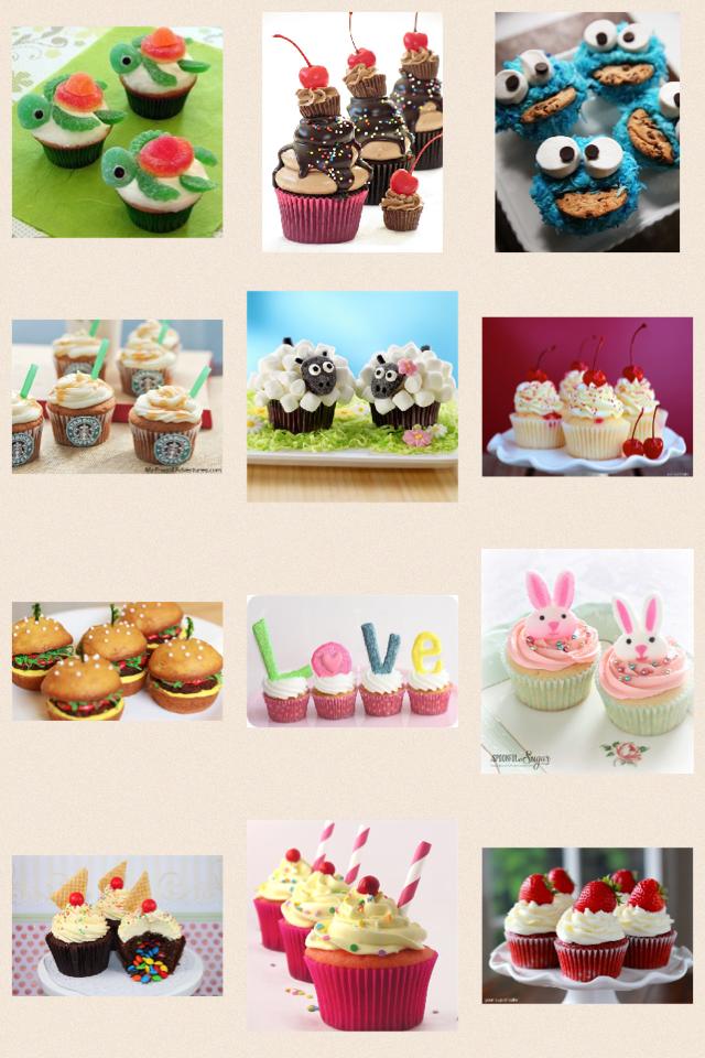 Cute cupcakes 🍰🎀