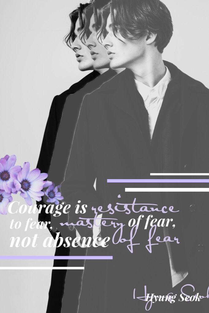 C O U R A G E
🙉🙊🙈
💜What do you think? Do you think you’re ACTULLY brave? Or do you just say you are to impress and make yourself feel better?💜