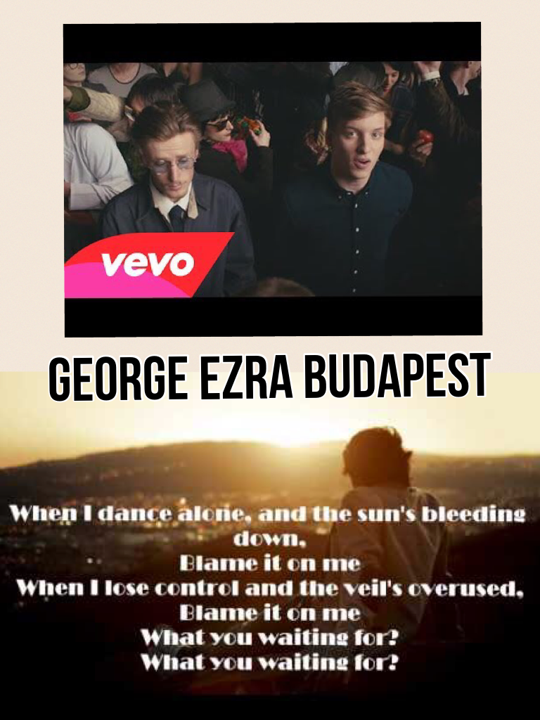 George Ezra Budapest 