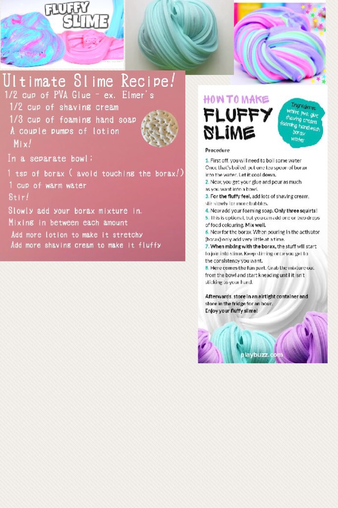 Fluffy slime 